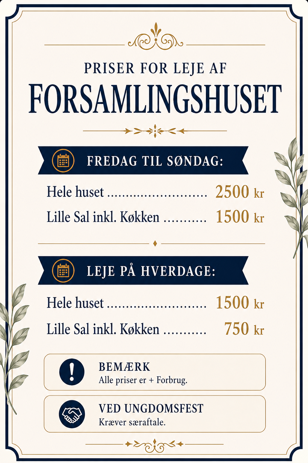 Leje af huset