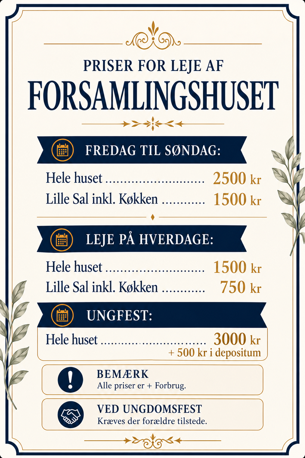 Leje af huset